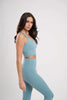 Laurel Cross Back Top | Sky Blue