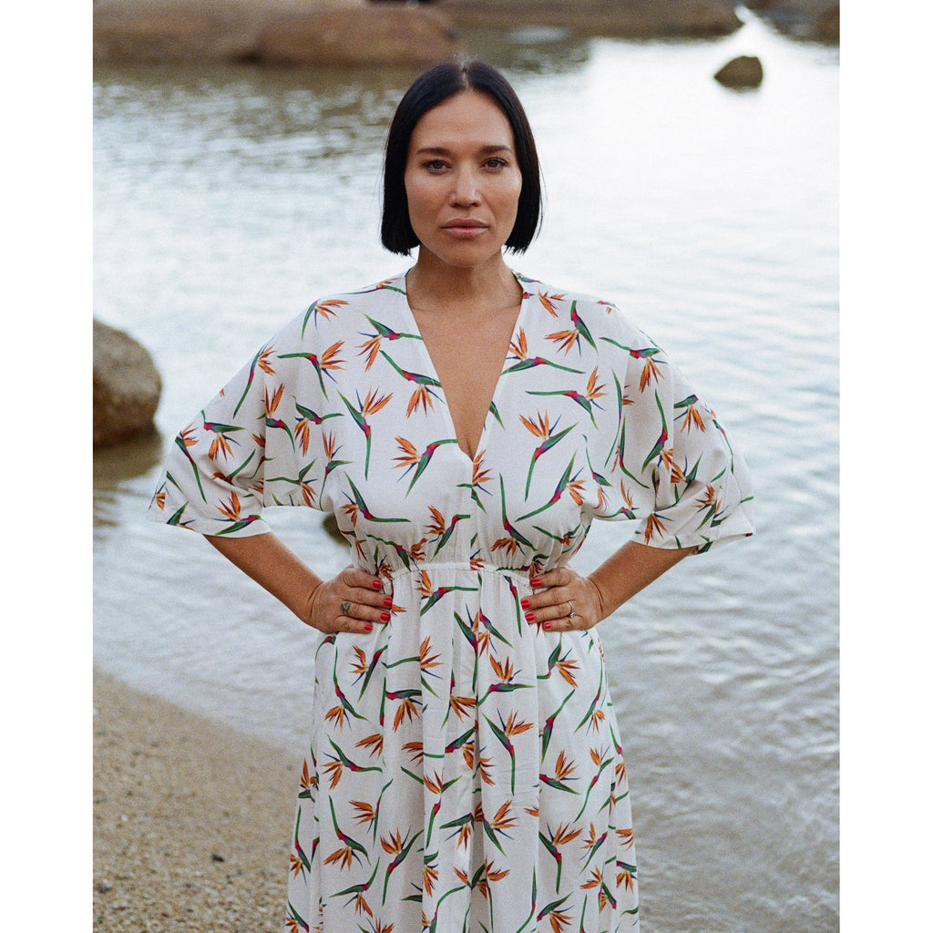 Giorgie slip dress | White Stralitzia