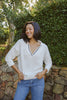 Harper Cotton Placket Knit