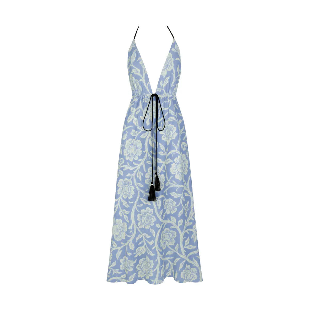 Ibiza Dress | forget-me -not