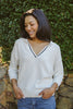 Harper Cotton Placket Knit