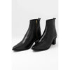 Form Boot | Black leather