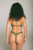 Bikini top surf top | Olive