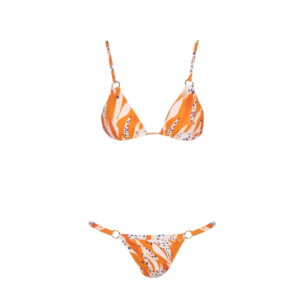 havana bikini bottom | abstract tiger