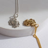 Silver crab pendant