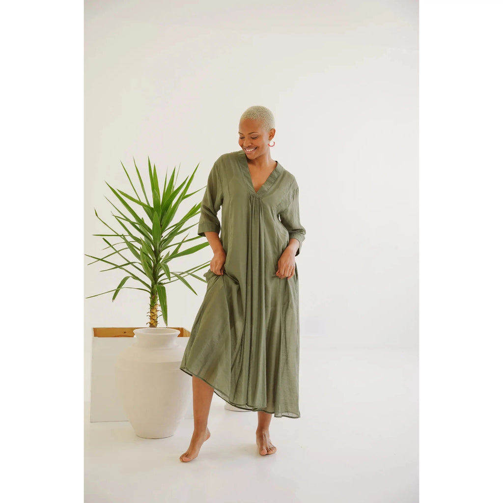 Talise Tencel Maxi Dress | Fatigue