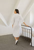 Peony Cotton Shirt Dress