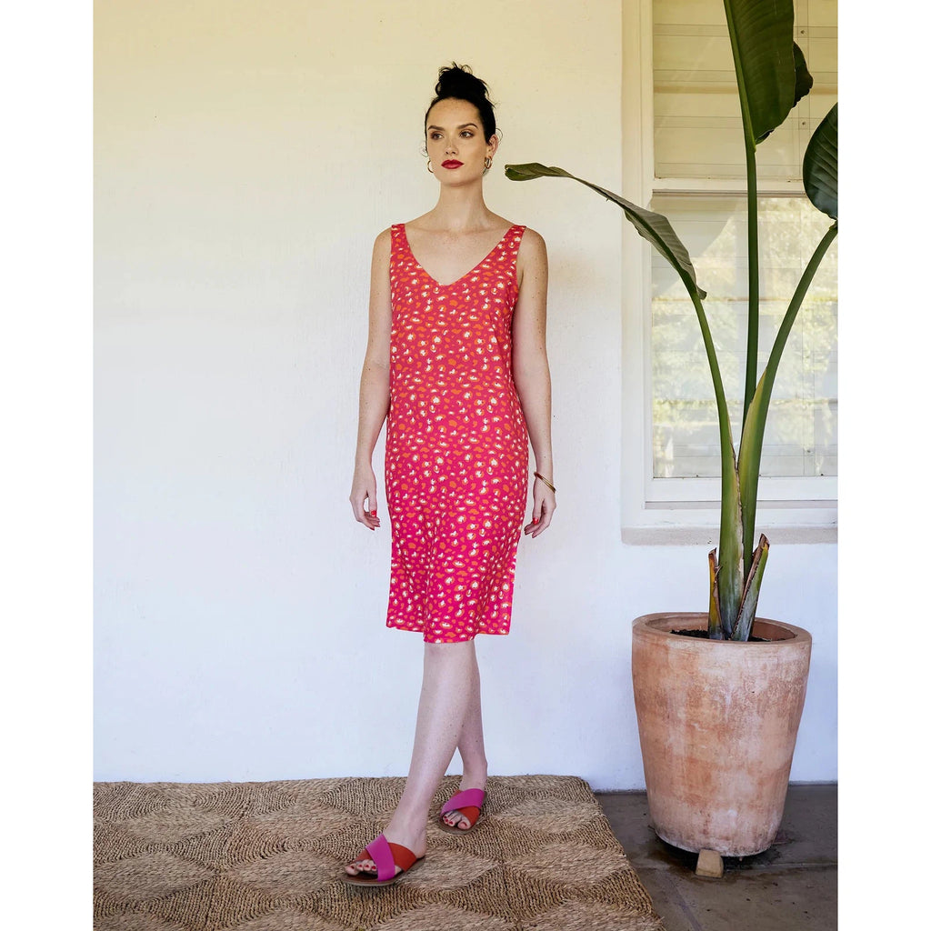 Sailor Dress | Cerise Leopard