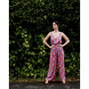 Peacock Pants | Red Floral