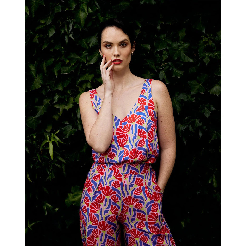 Classic Cami | Red Floral