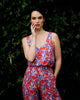 Peacock Pants | Red Floral