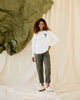 Trackie Top | Quilted Milk