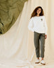 Trackie Top | Quilted Milk