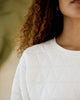Trackie Top | Quilted Milk
