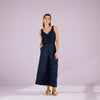 Classic Cami | Navy Linen