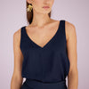 Classic Cami | Navy Linen