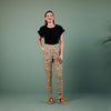 Skinny Smarty Pants | Sand Leopard