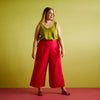 Linen Cami | Chartreuse