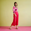 Linen Culottes | Magenta
