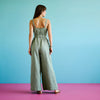 Palazzo Jumpsuit | Moss Green