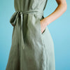 Palazzo Jumpsuit | Moss Green