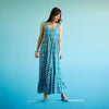 Kiwi Dress | Teal Tile