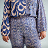 Skinny Smarty Pants | Blue Swirl