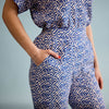 Skinny Smarty Pants | Blue Swirl