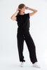 Ava Track Top | Black