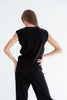 Ava Track Top | Black