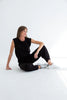 Ava Track Top | Black