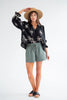 Bali Top | Black Palm