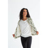 Beverly Bomber | Khaki Watercolour