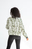 Beverly Bomber | Khaki Watercolour
