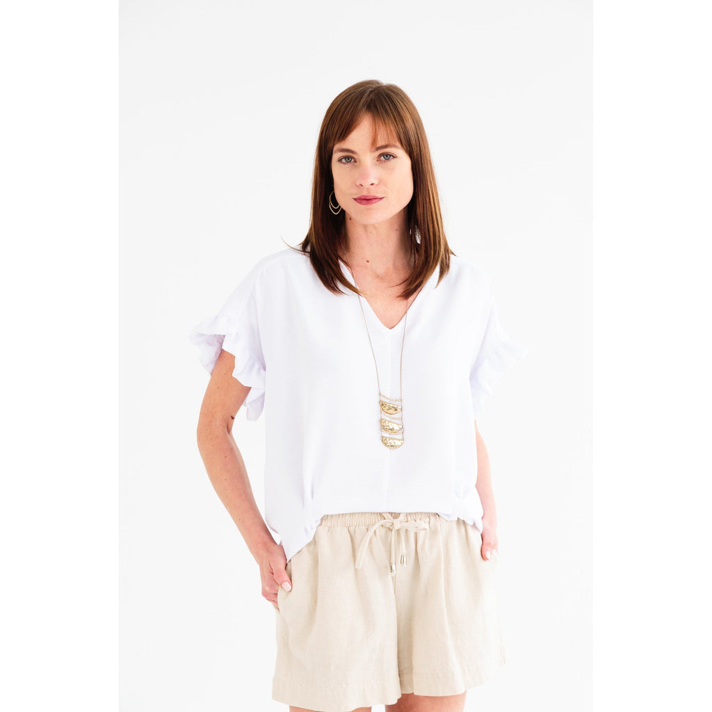 Mandy Top | White