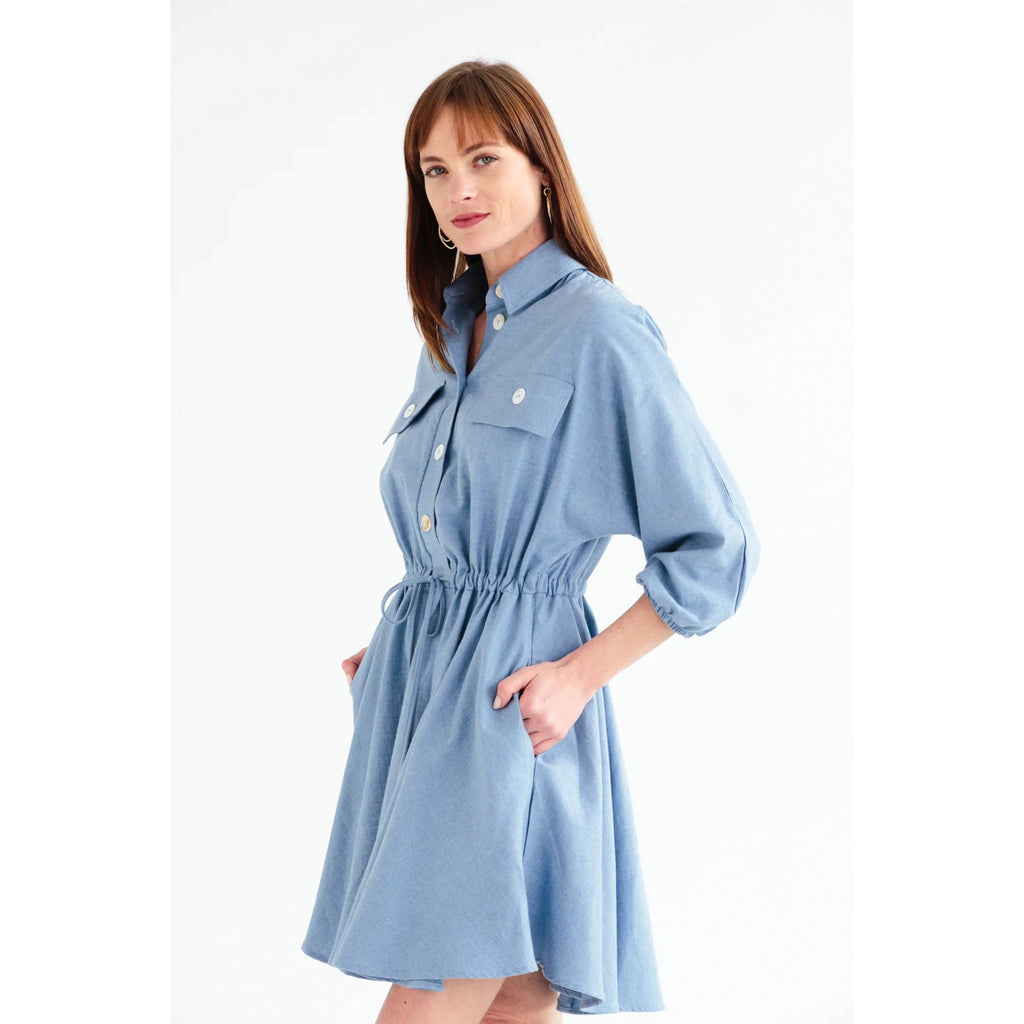 Mika dress | denim