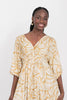 Aniston Dress short  | Sand shell print