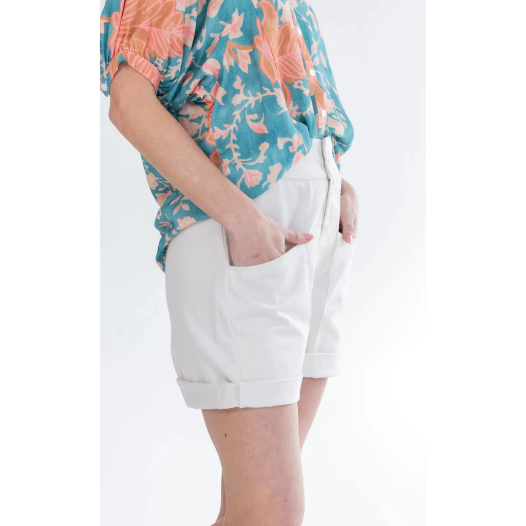 Eliana shorts | ivory