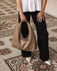 Monaco handbag | Mocha mousse