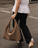 Monaco handbag | Mocha mousse