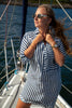 Donna Striped shirt dress
