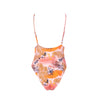 Helena One-Piece Swimsuit | Abstract Coral - Purr Clothing - Beach Cult