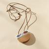 Half Round Beech Wood Pendant - Purr Clothing - Dor & Kie Objects