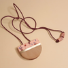 Half Round Beech Wood Pendant - Purr Clothing - Dor & Kie Objects