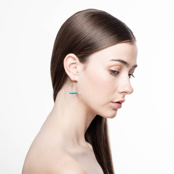 Half Hoop Earrings - Purr Clothing - Dorus Mhor