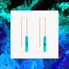 Rectangle Earrings - Purr Clothing - Dorus Mhor