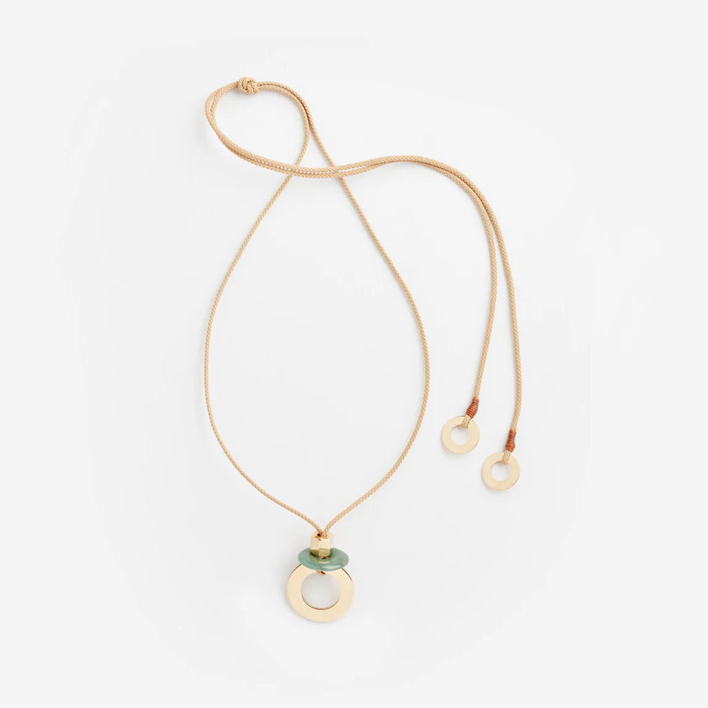 Noor Pendant | Aventurina Honey