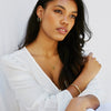 Double Circle Necklace | Brass - Purr Clothing - ORA