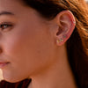 Tiny Palm Tree Studs | Brass - Purr Clothing - ORA