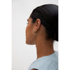 Mizpah Hoop Earrings | Amazonite